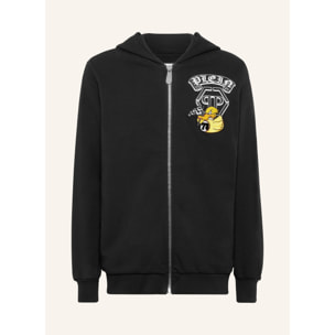 PHILIPP PLEIN Hooded Sweatjacket DUCK