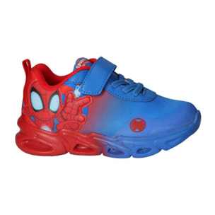 Zapatilla deportiva infantil suela ligera "Spiderman"