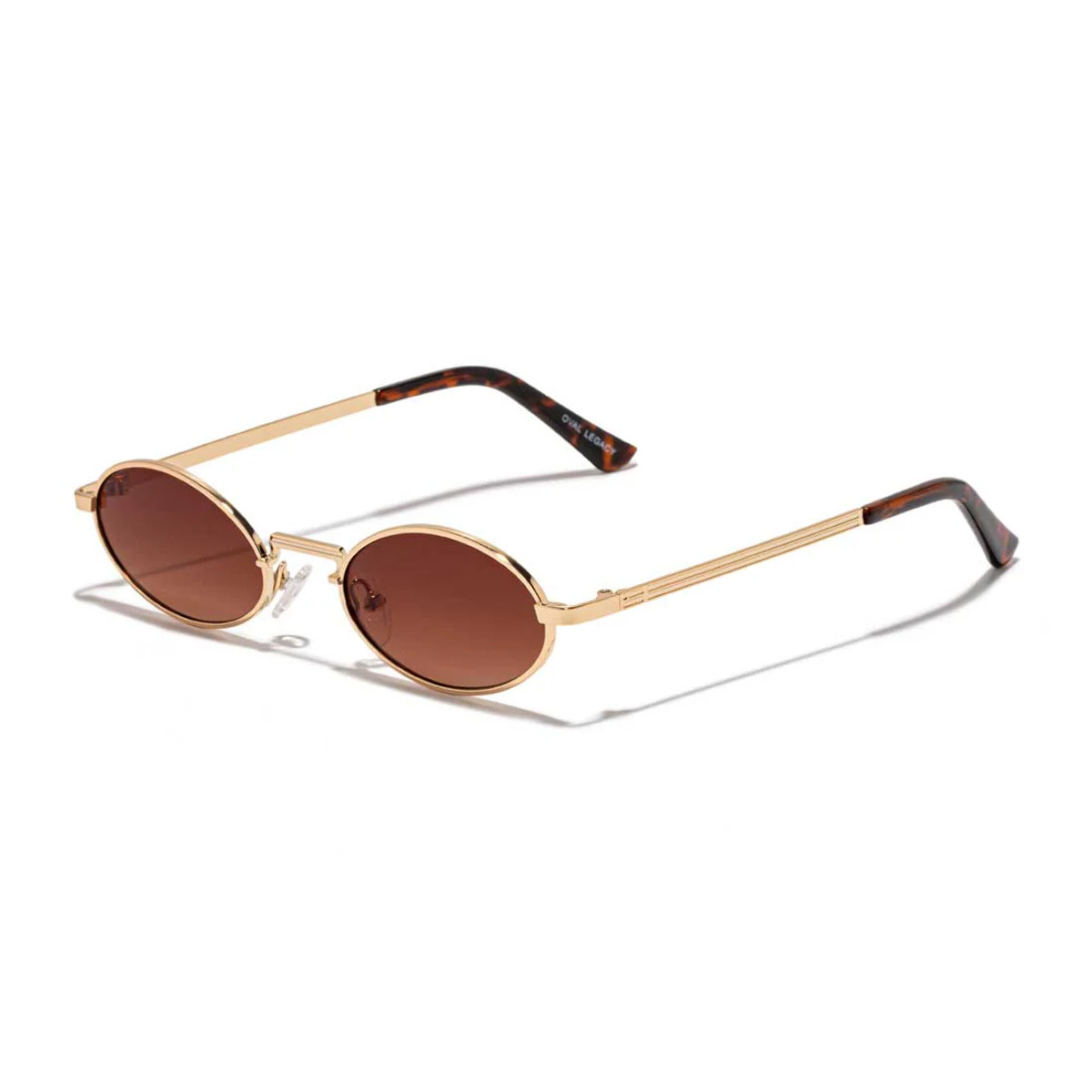 Gafas de Sol Oval Legacy Gold / Gradient Brown D.Franklin