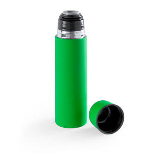 Thermos da 500 ml in acciaio inox isolante sottovuoto a doppia parete caldo/freddo con tazza