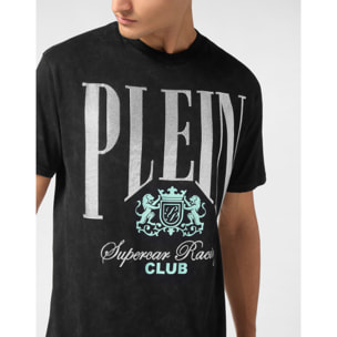 PHILIPP PLEIN T-Shirt Round Neck RACING
