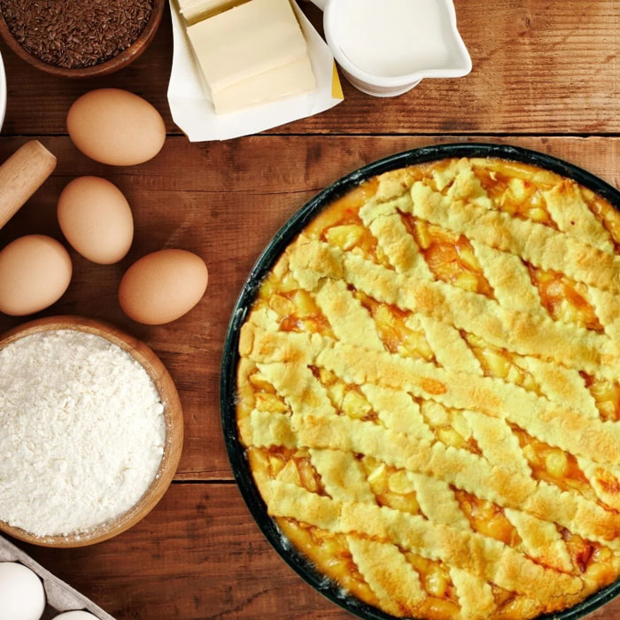 Lot de 2 plats à four pour tartes et pizzas 32 cm Dr.Oetker Tradition