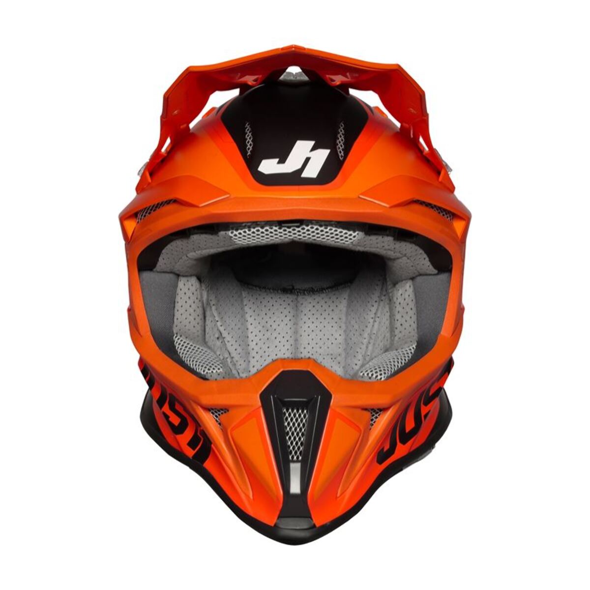 CASCO OFFROAD  J18 PULSAR ORANGE-WHITE-BLACK - Gloss JUST1