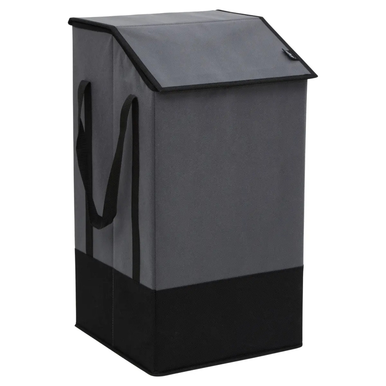 Panier à linge 45L gris