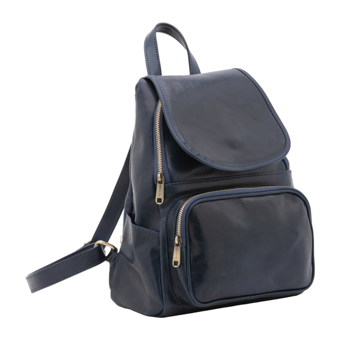 Borsa a spalla da donna - Modello False - Vera pelle - 34.0 x 26.0 x 16.0 cm