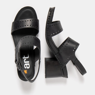 Sandalias con tacón 1864 ROMA BLACK/ I WISH color Black