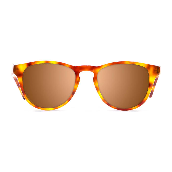Gafas de sol OCEAN AMERICA - Carey amarillo con patillas carey amarillo y elm burl / Marrón