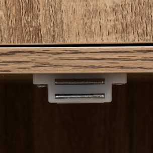 Estantería 3 cajas 3 con puertas natural