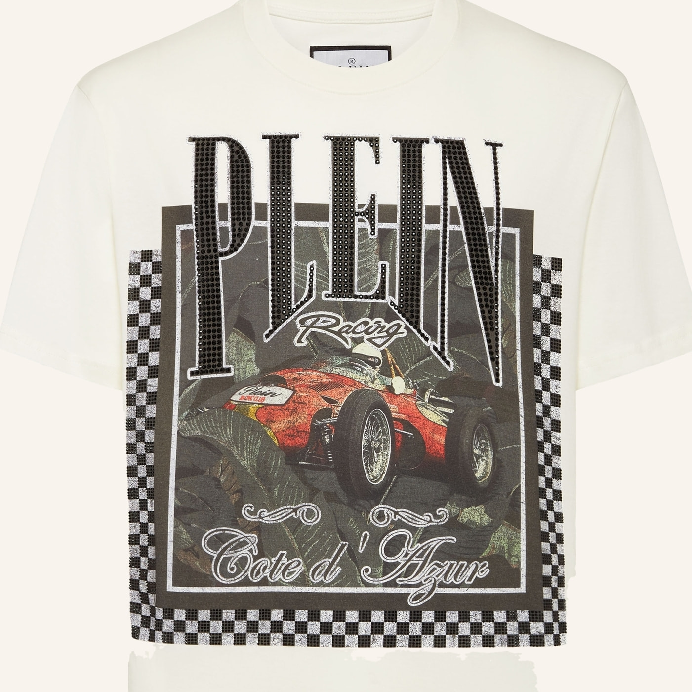 PHILIPP PLEIN Maglietta a girocollo RACING