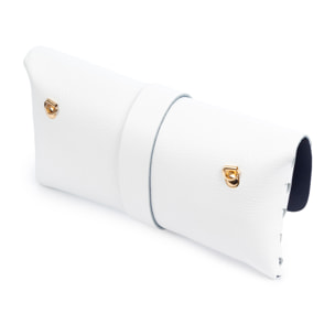 Borsa a tracolla da donna Auronzo. Vera pelle con finitura Dollaro.