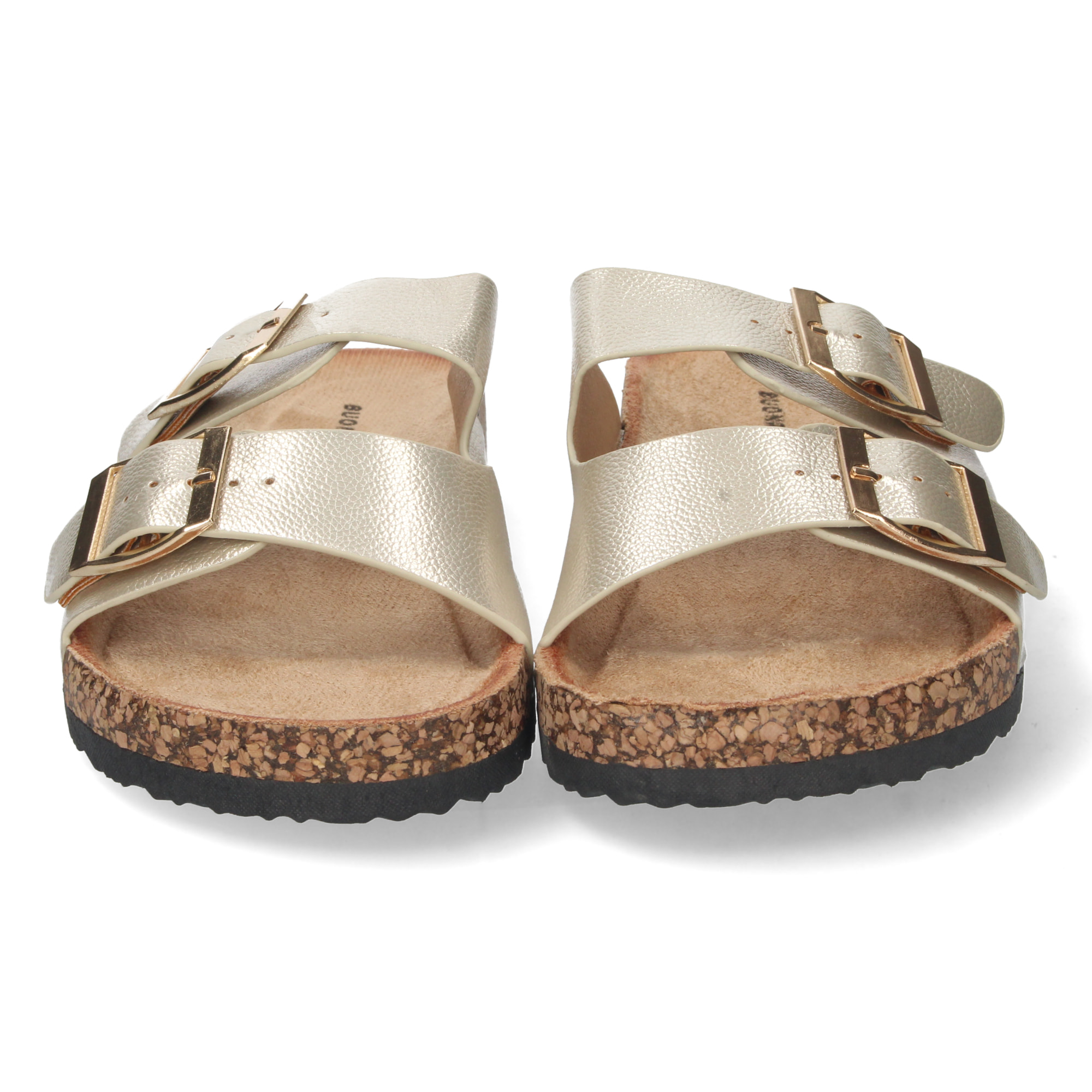 Sandalia de Plana Bio con Hebillas Buonarotti