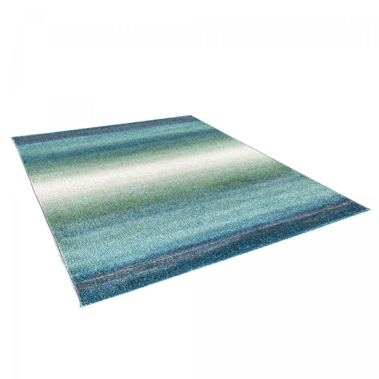 Tapis salon et chambre tissé motif géométrique HANA