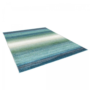 Tapis salon et chambre tissé motif géométrique HANA