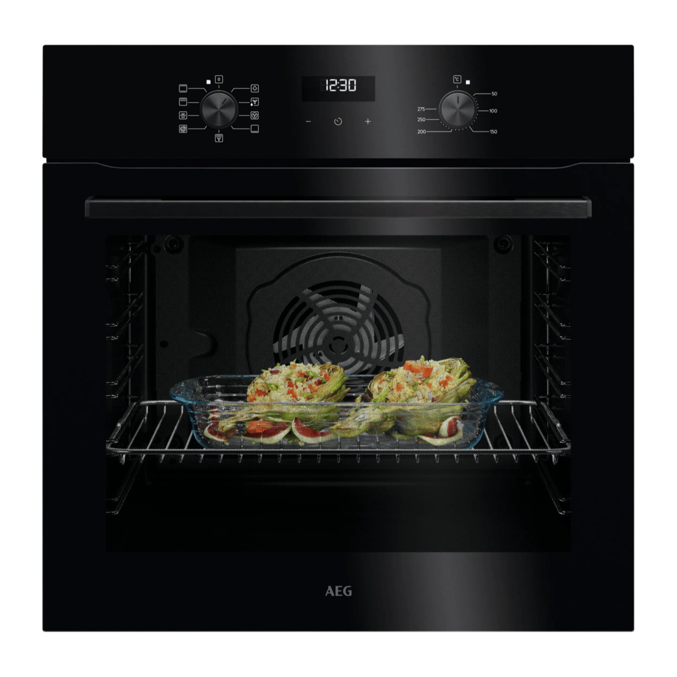 AEG Horno multifunción Serie 5000 SurroundCook con Display LED V5ABU20SK