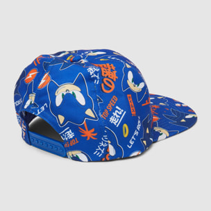 Cappellino baseball stampa Sonic