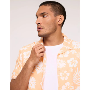 Camisa Manga Corta Naranja - Hollis