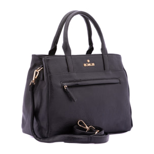 Borsa a mano da donna - Modello False - Ecopelle - 30.0 x 22.0 x 10.0 cm