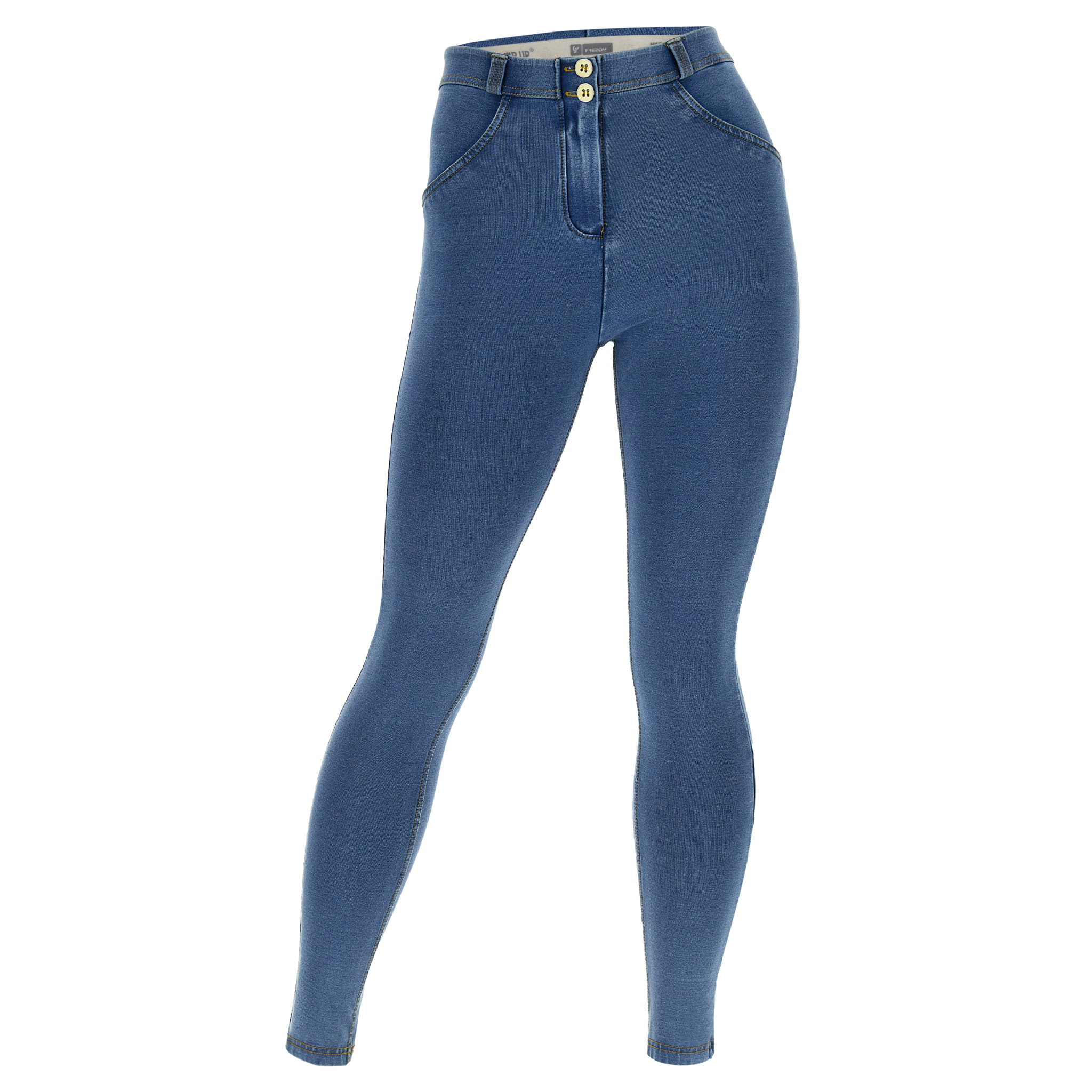 Jeggings push up WR.UP® curvy gamba superskinny jersey-denim