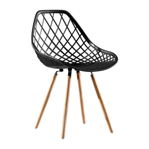 Silla Estocolmo Grid Black
