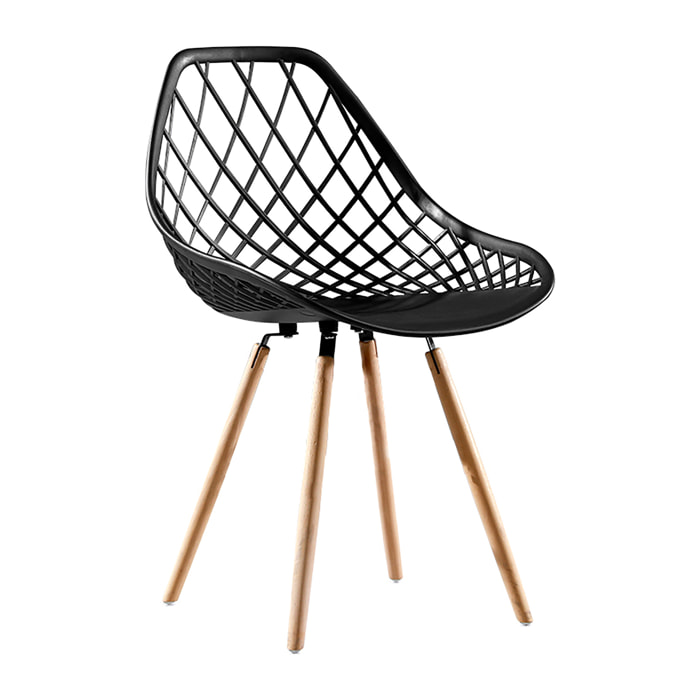 Silla Estocolmo Grid Black