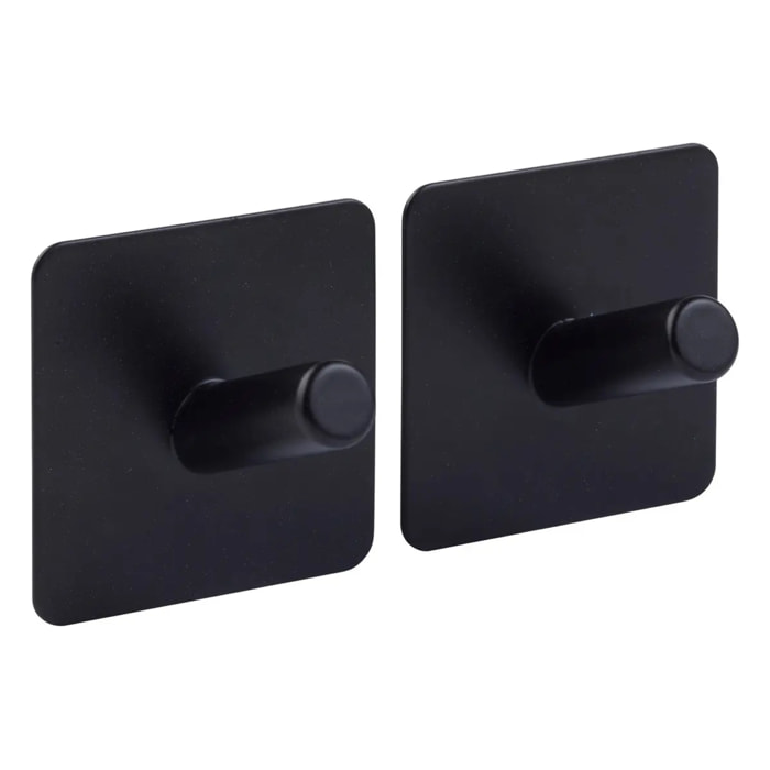 2 patères adhésives "Stiky"