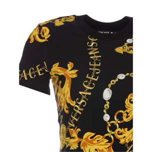 Versace Jeans Couture Maglietta T-shirt con stampa Logo Couture Jeans Couture Versace