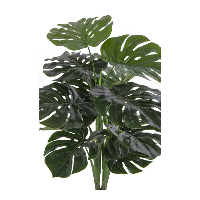 Monstera artificiale verde H 90 cm