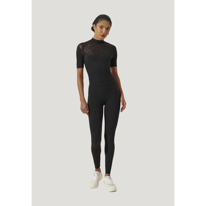 Leggings Rose Net