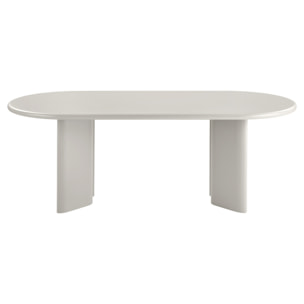 Joyce - table à manger en FSC  100% - 6 à 8 personnes - Sable