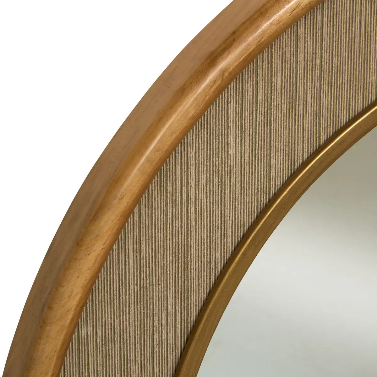 Miroir Bonnie arche 70x98cm beige