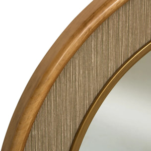 Miroir Bonnie arche 70x98cm beige