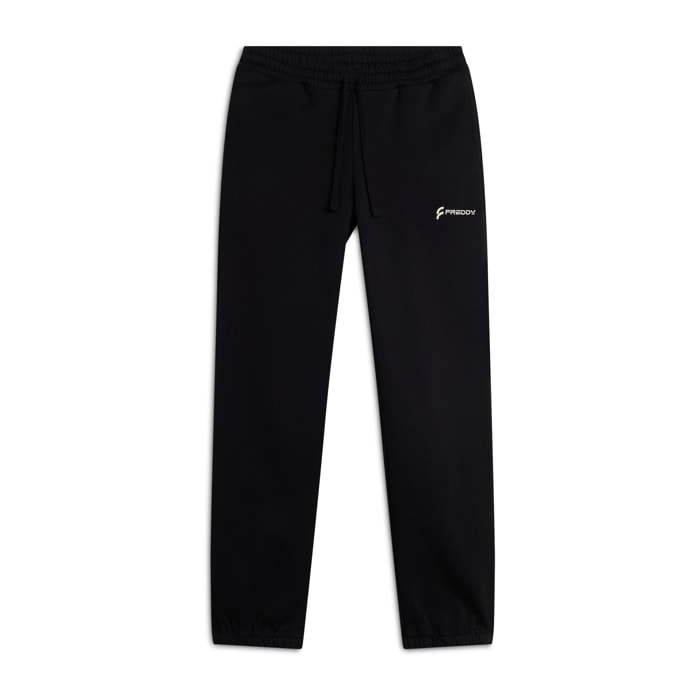 Pantalone jogger donna in felpa con piccolo logo FREDDY