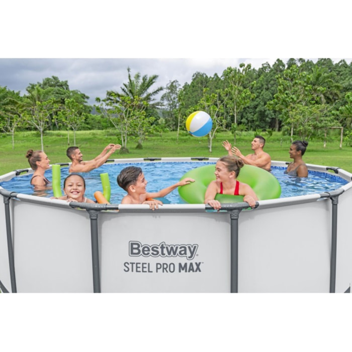 Bestway Piscine hors sol ronde Steel Pro MAX 427 x 122 cm Bestway