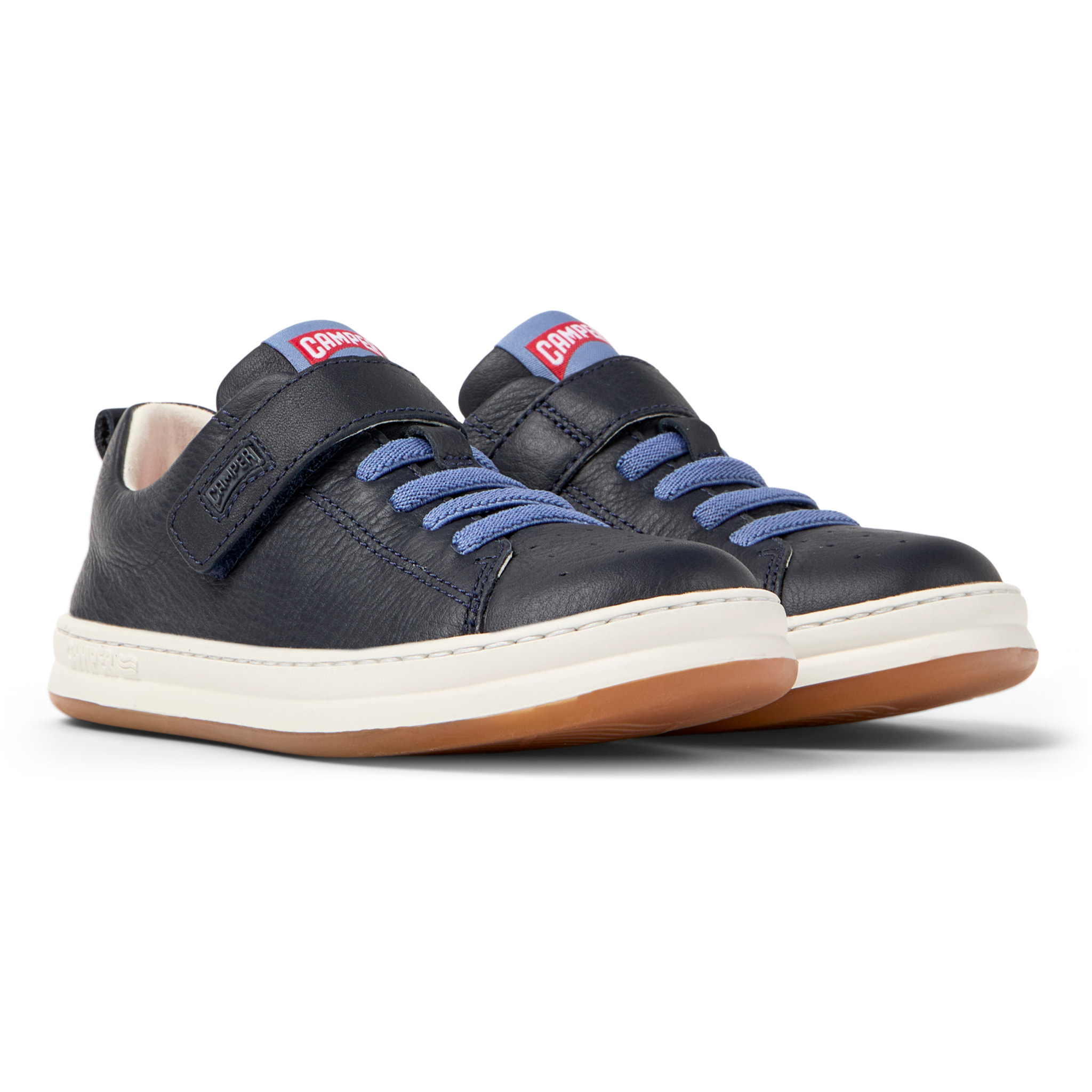 Sneakers - CAMPER Runner Four - Blu - Pelle liscia