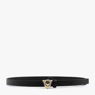 Cintura con fibbia leopardata personalizzata