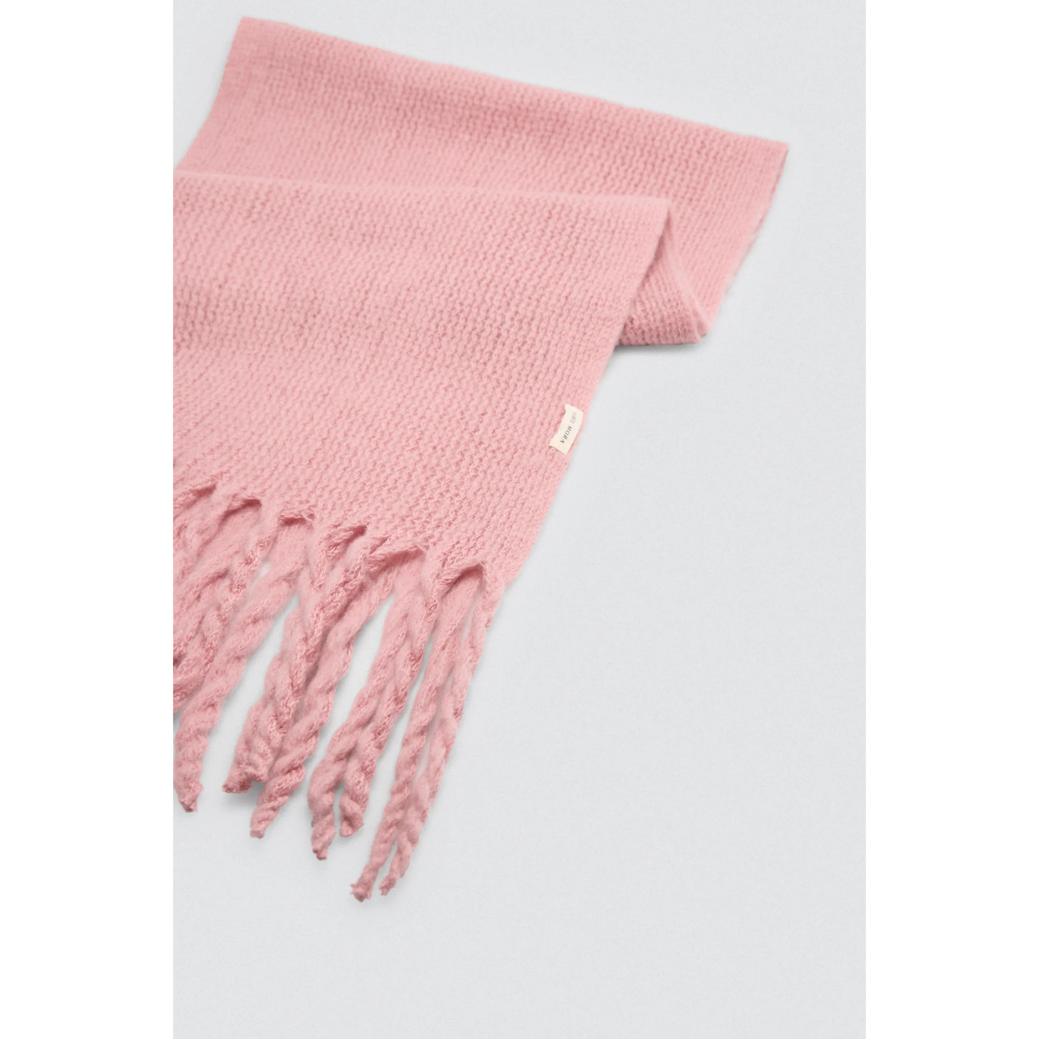 Sciarpa rosa semplice