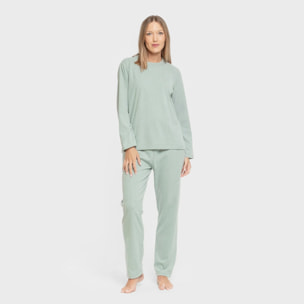 Pijama canale Raya Ancha lisa mujer