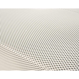 Onyx - canapé droit 2 places - en tissu mailles 3D - Beige