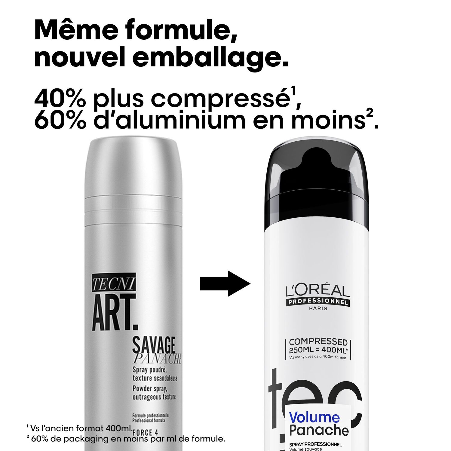 Tecni.art Volume Panache - Spray Volume Sauvage 250 ml