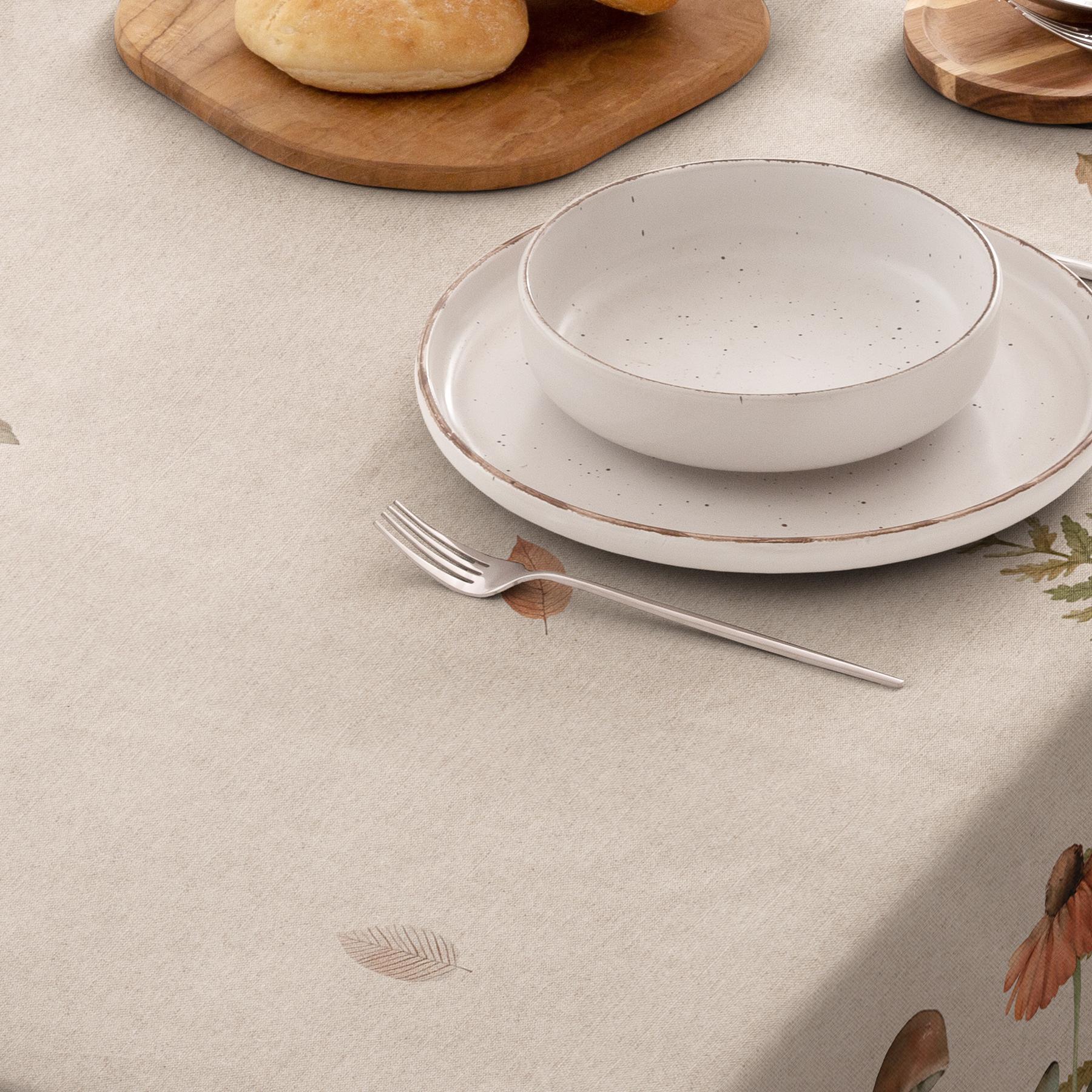 Mantel antimanchas VITTA NATURAL - 100% algodón