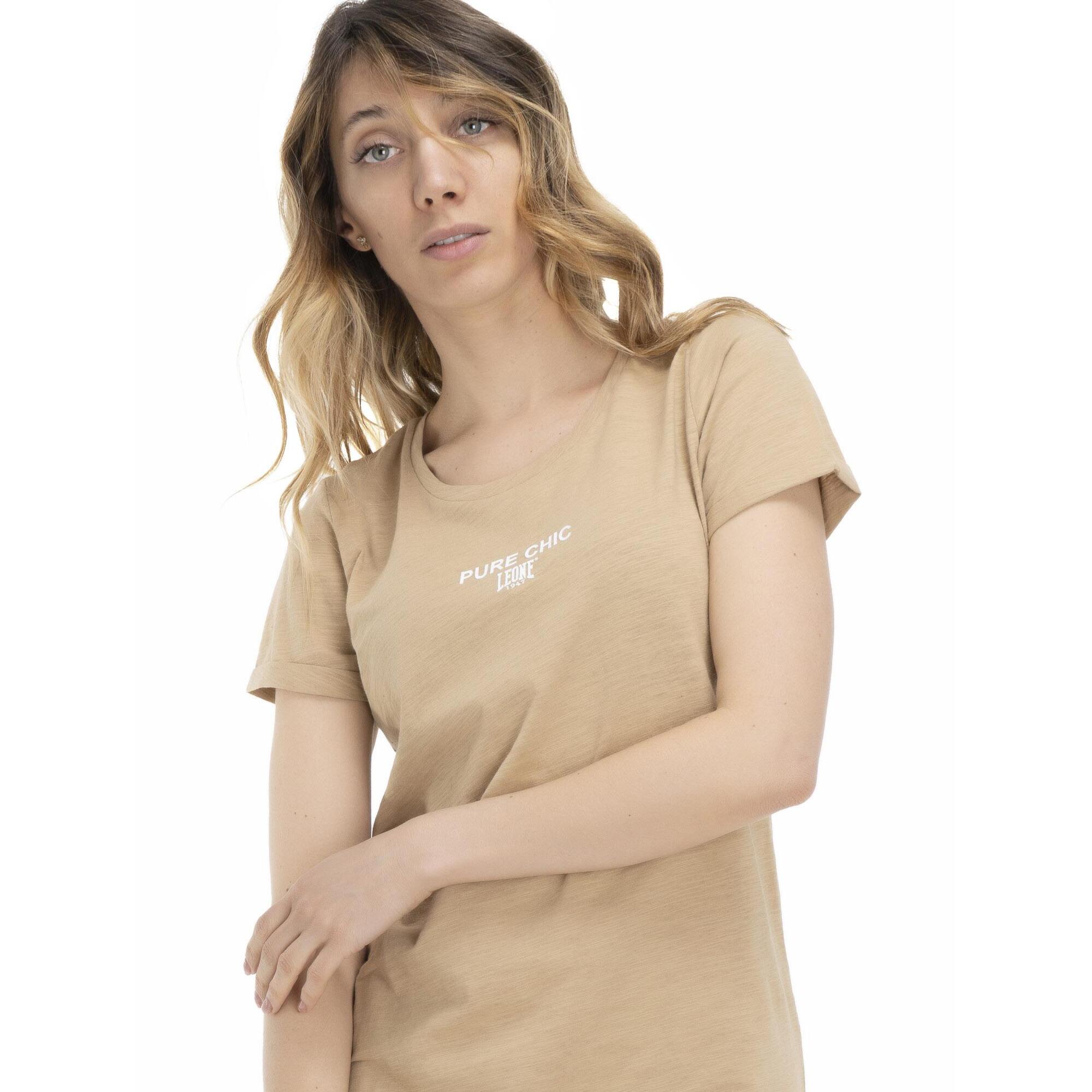 T-Shirt da donna maxi Earth Tones