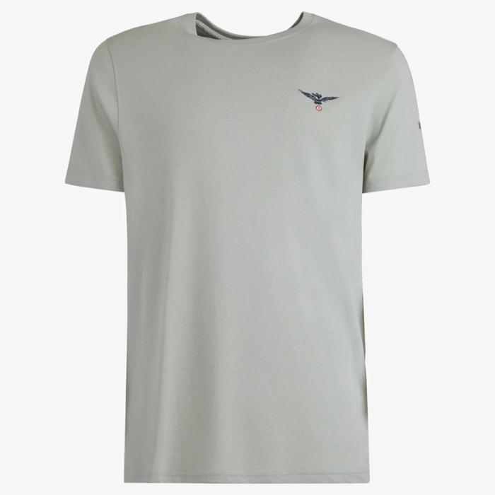 T-shirt Esercito verde in cotone uomo