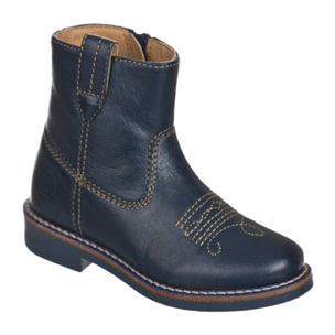 Bota campera en piel