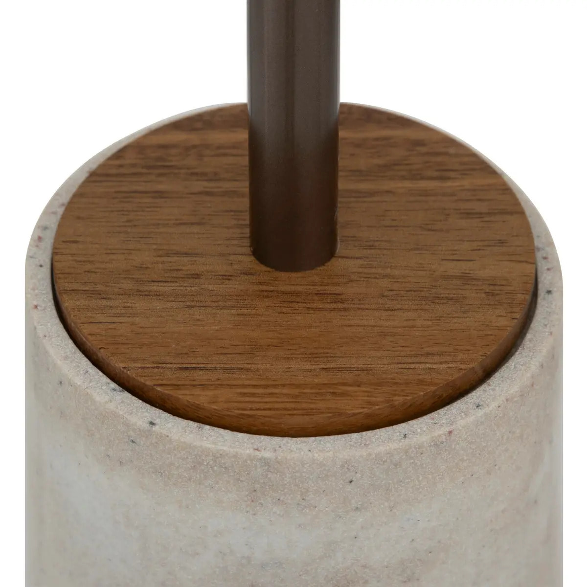 Brosse WC "Côme" effet travertin