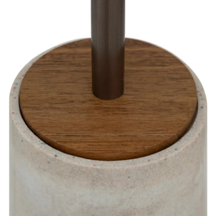 Brosse WC "Côme" effet travertin