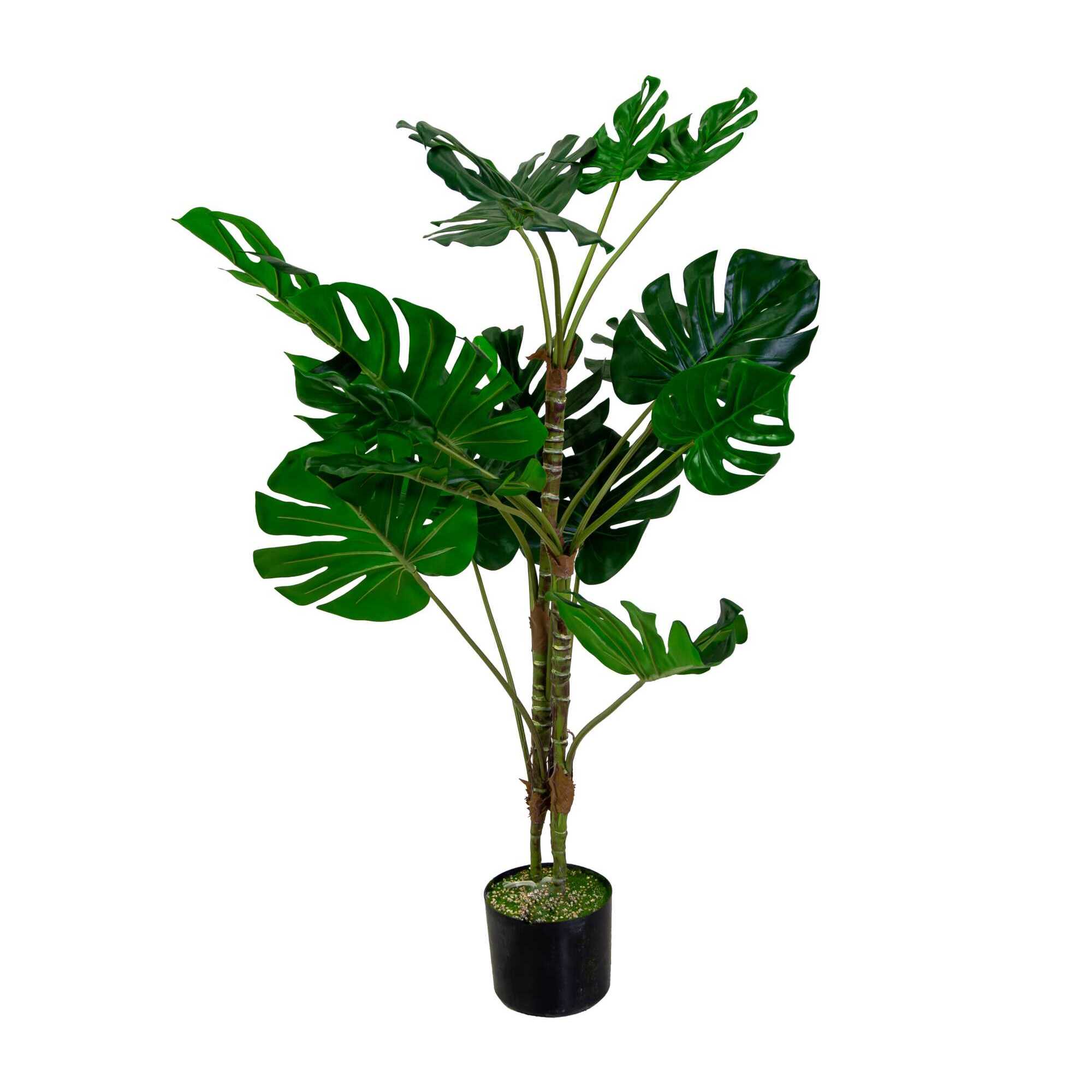 Pianta artificiale Vacchetti in plastica monstera cmh110