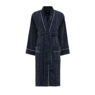 PHILIPP PLEIN Kimono Bathrobe Hexagon