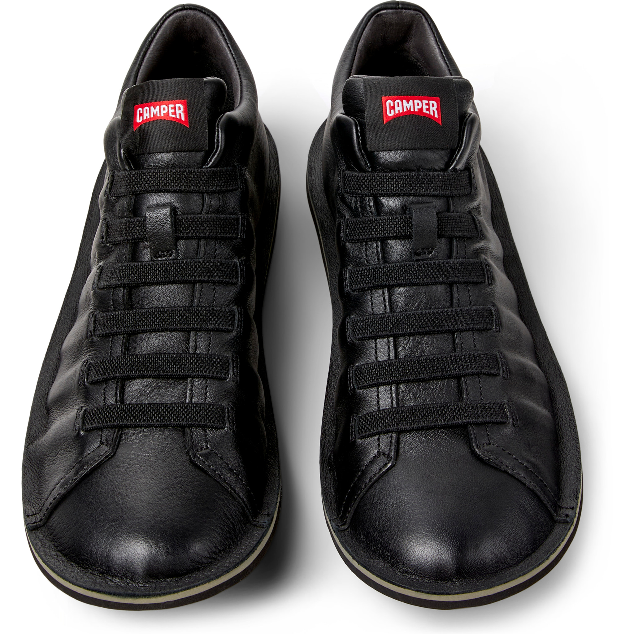 Zapatillas - CAMPER Beetle - Negro - Cuero liso