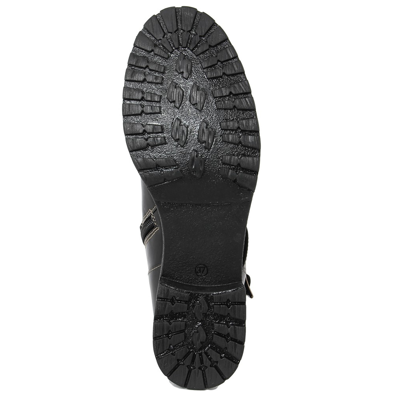 Stivaletti Bikers Fashion Attitude in pelle color Nero