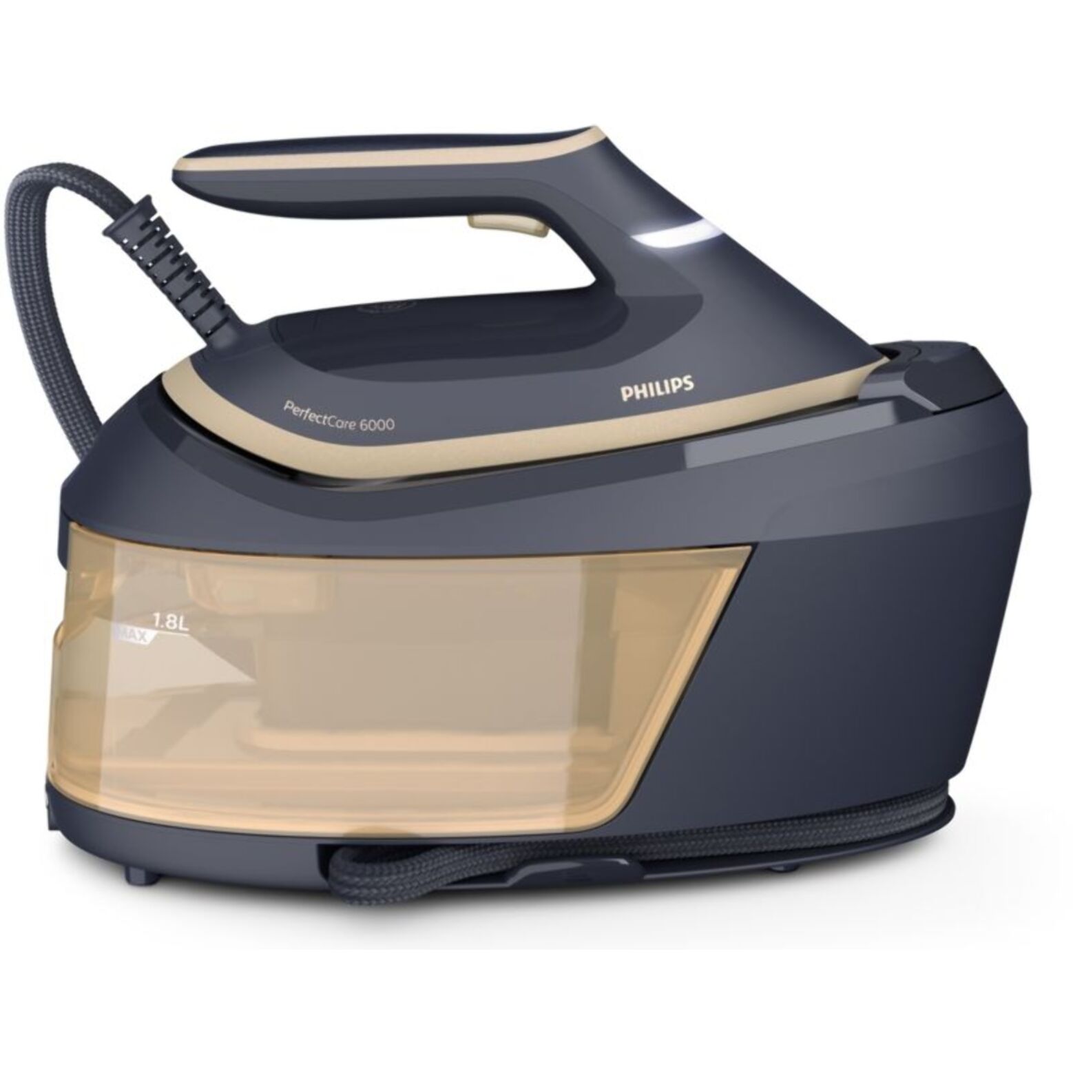 Centrale vapeur PHILIPS PSG6066/20 PerfectCare Compact Série 6000 Bleu/Doré 1.8L, 8 bars